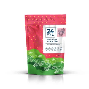Soba tea Pohankový čaj s jahodami 100g