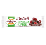 Cerbona Bezlepkový čokoládovo-višňový musli 35g