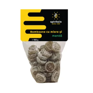 Apivitalis Cukríky s medom a mäta 100g