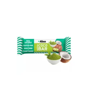 Abso Kokosové rezy s matcha 35g