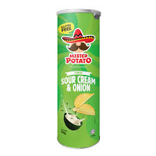 Mister Potato Gluténmentes hagymás burgonyachips 160g