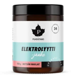 Puhdistamo Electrolyte and Creatine Powder with Raspberry Flavour 100g
