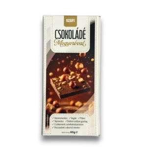 Szafi life Veganská čokoláda s arašidami 80g