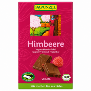Rapunzel Vegansko-malinová čokoláda 100g