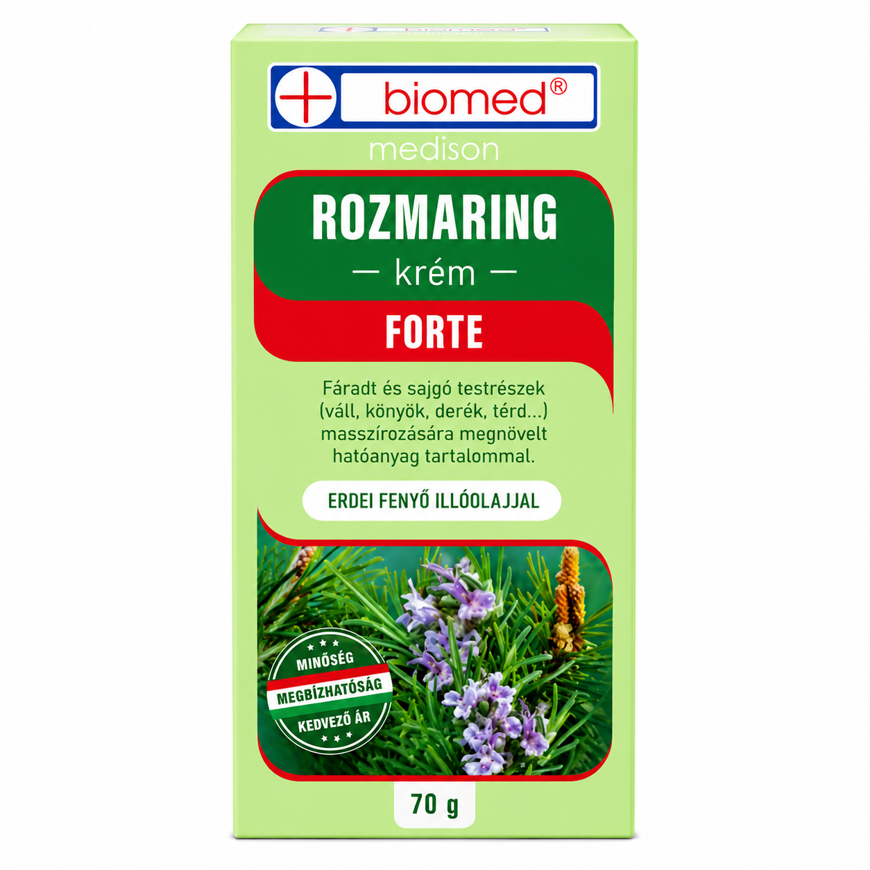 Biomed Rozmaring krém Forte 70g
