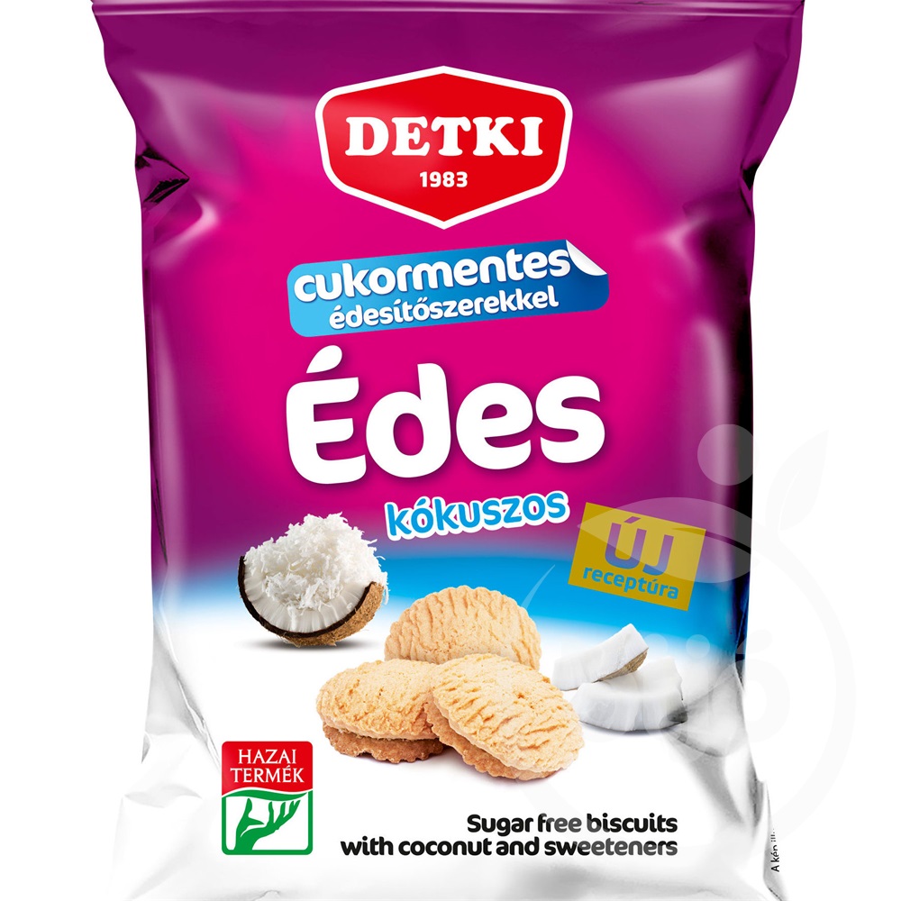 Detki Kokosové sušienky bez cukru so sladidlami 180g