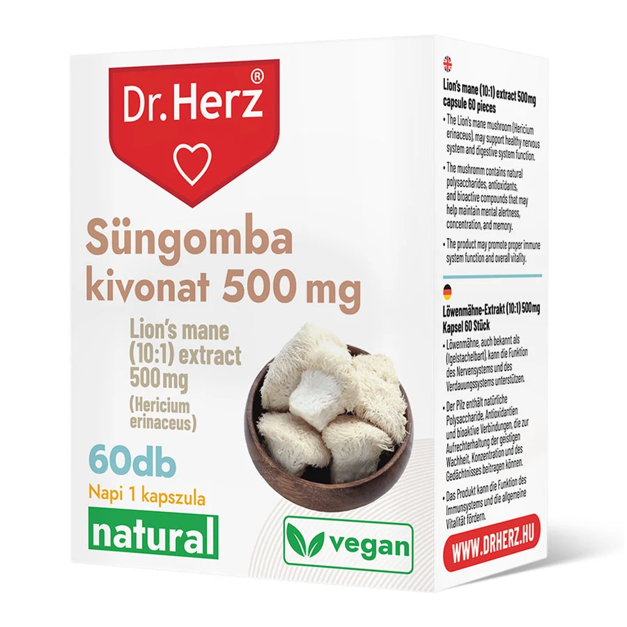 Dr.Herz Extrakt z koralovca ježovitého kapsuly 500mg 60ks