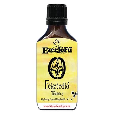 Ezerjófű Čierny orech - Tinktúra 50ml