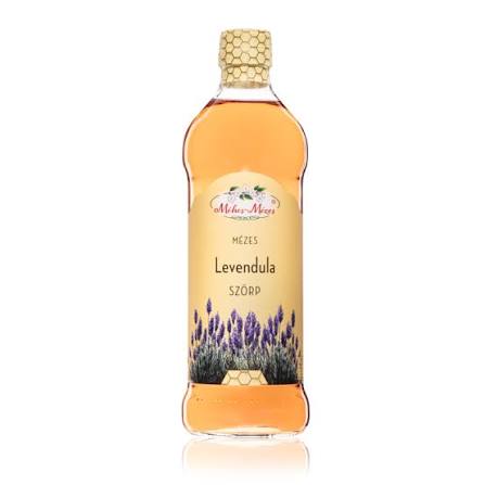 Méhes mézes Sirup levandulový s cukrom a medom 500ml