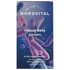 Nordvital Happy belly komplex kapsuly na čreva 60ks
