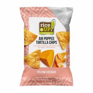 Rice up Bezlepkové tortilla chipsy s cheddaru 60g