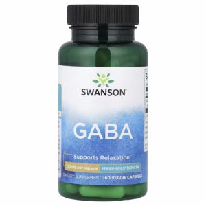 Swanson Gaba kapsuly 750mg 60ks