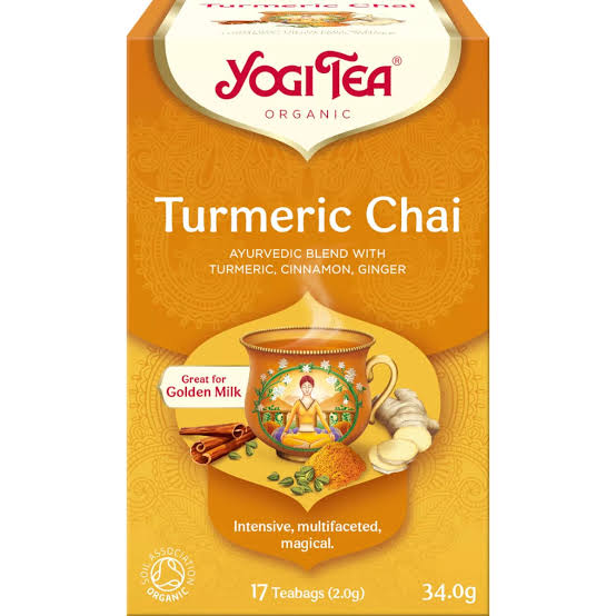 Yogi Bio Čaj z kurkumu a chai 17ks