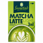 Sweetlab Matcha latte light por – Hozzáadott cukor nélkül 10x17 g