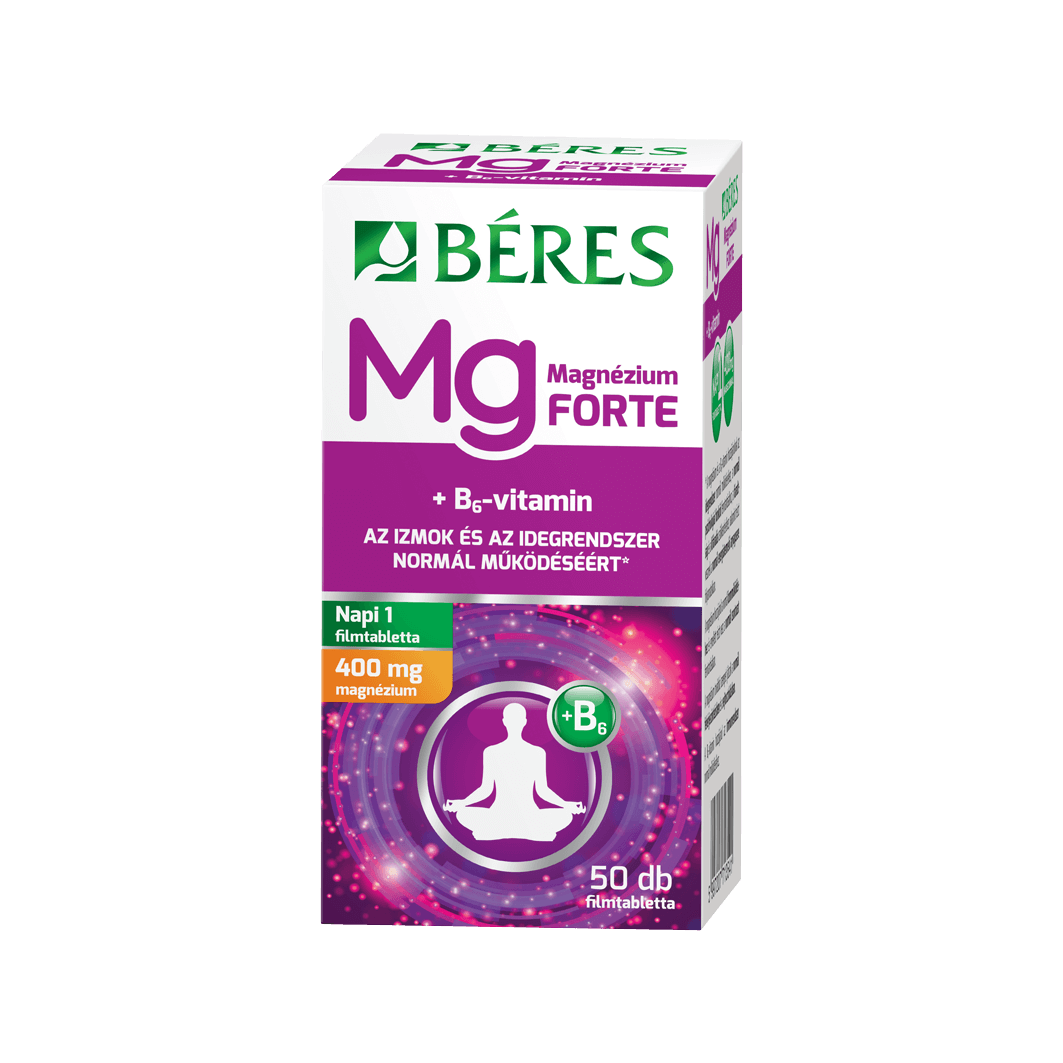 Béres Horčík + vitamín B6 tabletky 50ks