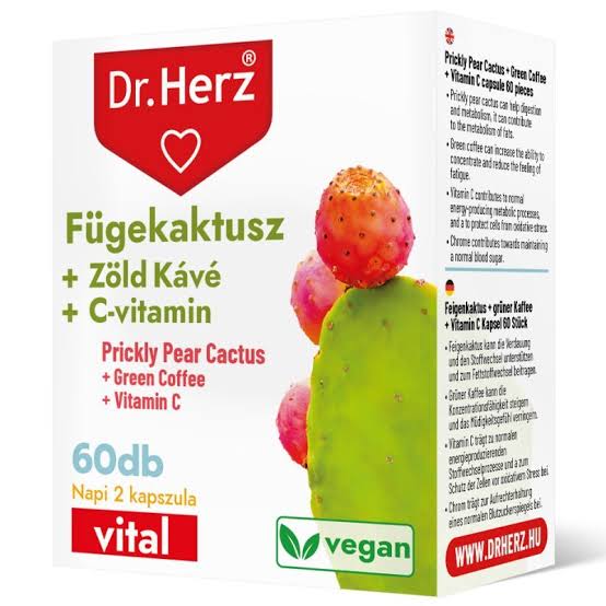 Dr.Herz Opuncia kapsuly z zeleného kávy 60ks