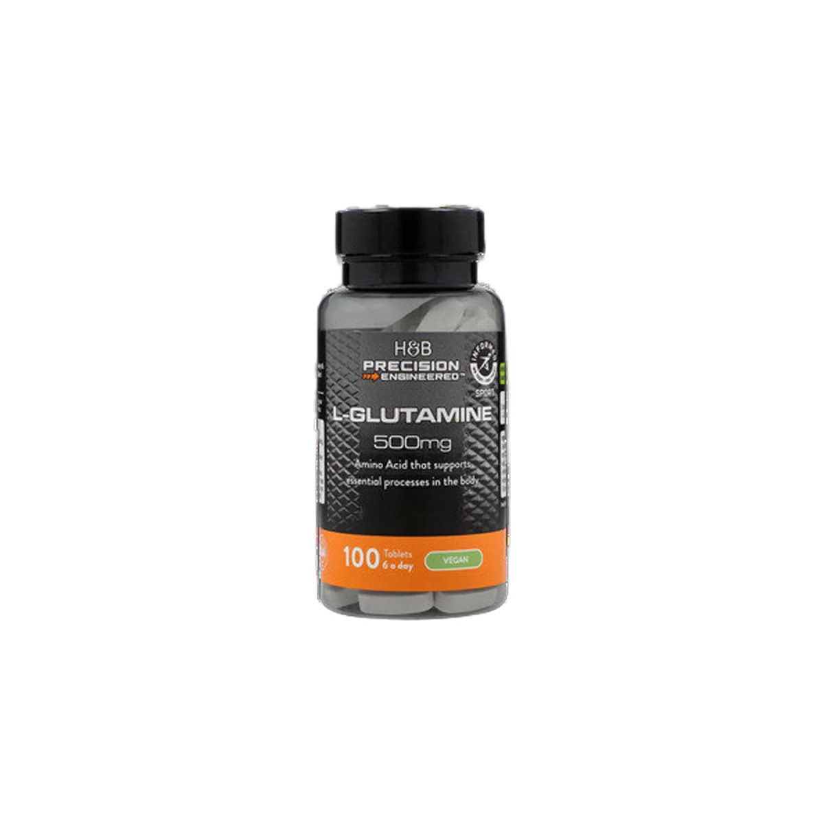 H&B L glutamín tabletky 500mg 100ks