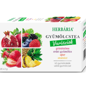 Herbária Výber ovocných čajov - Granát, lesné, jahoda, ana. 20ks