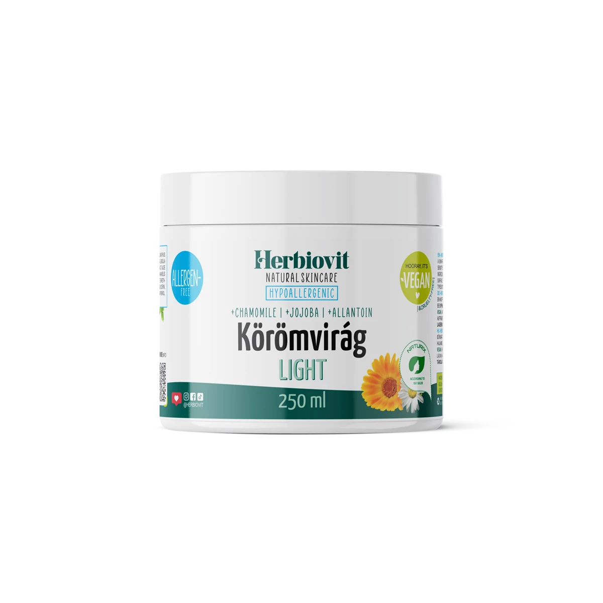 Herbiovit Nechtikový krém - Light 250ml