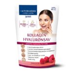Interherb Kolagenový prášok s hyaluron s príchuťou malinami 403g