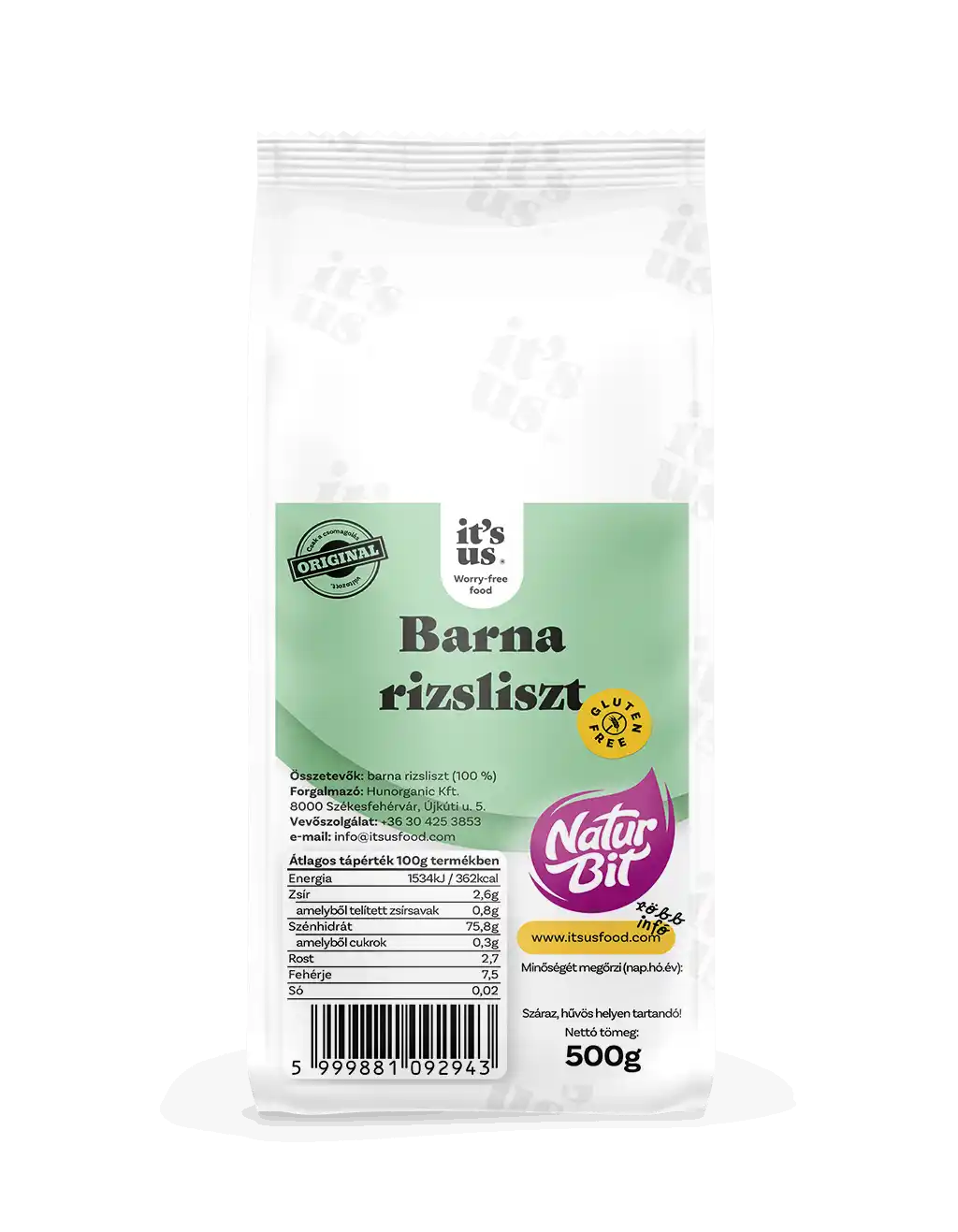 It us Bezlepková ryžová múka 500g