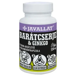 Javallat Kapsuly z vitex jachnací a ginko bilobu 60ks