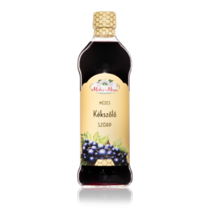 Méhes Mézes Sirup z modréhko hrozna s cukrom a medom 500ml