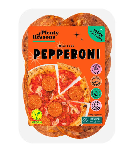 Meatless Pepperoni - Plátky bezmäsitých 100g