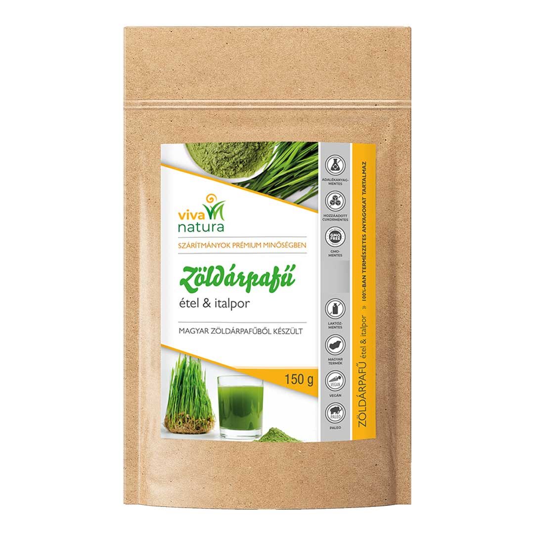 Viva natura Zelený jačmenný prášok 150g
