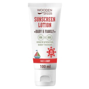 Wooden Spoon Bio Krém na opalovanie 50spf 100ml