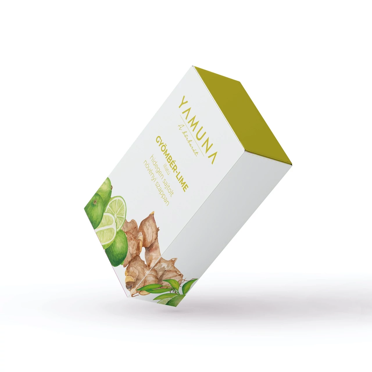Yamuna Mydlo s zázvorov s lime 110g