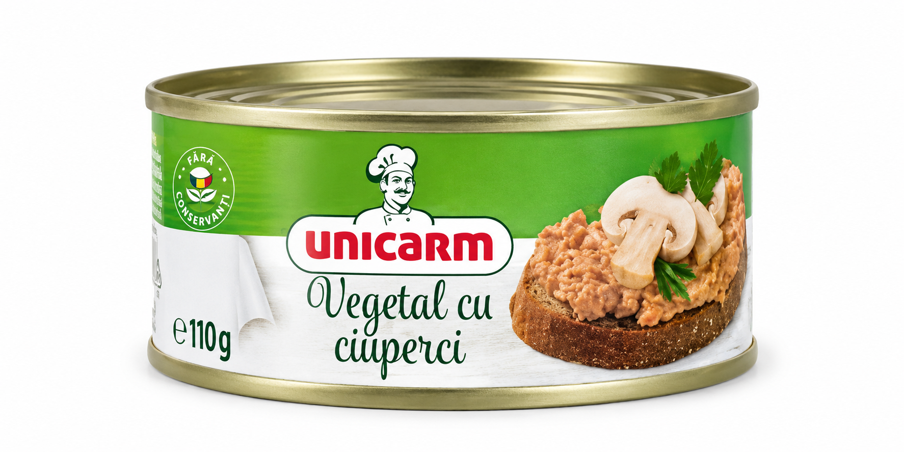 Unicarm Hubová rastlinná paštéta 110g