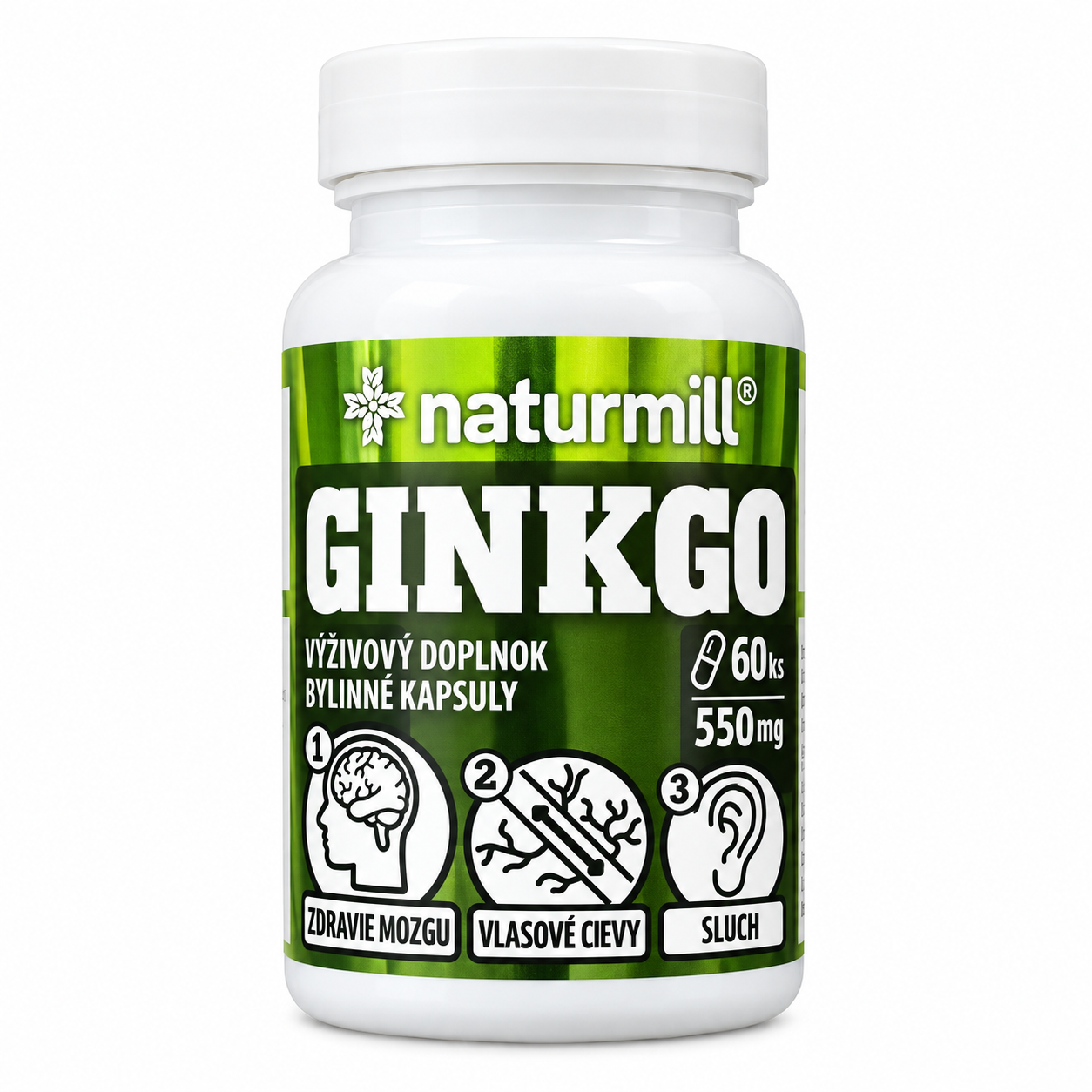 Naturmill Gingo kapsuly 60ks