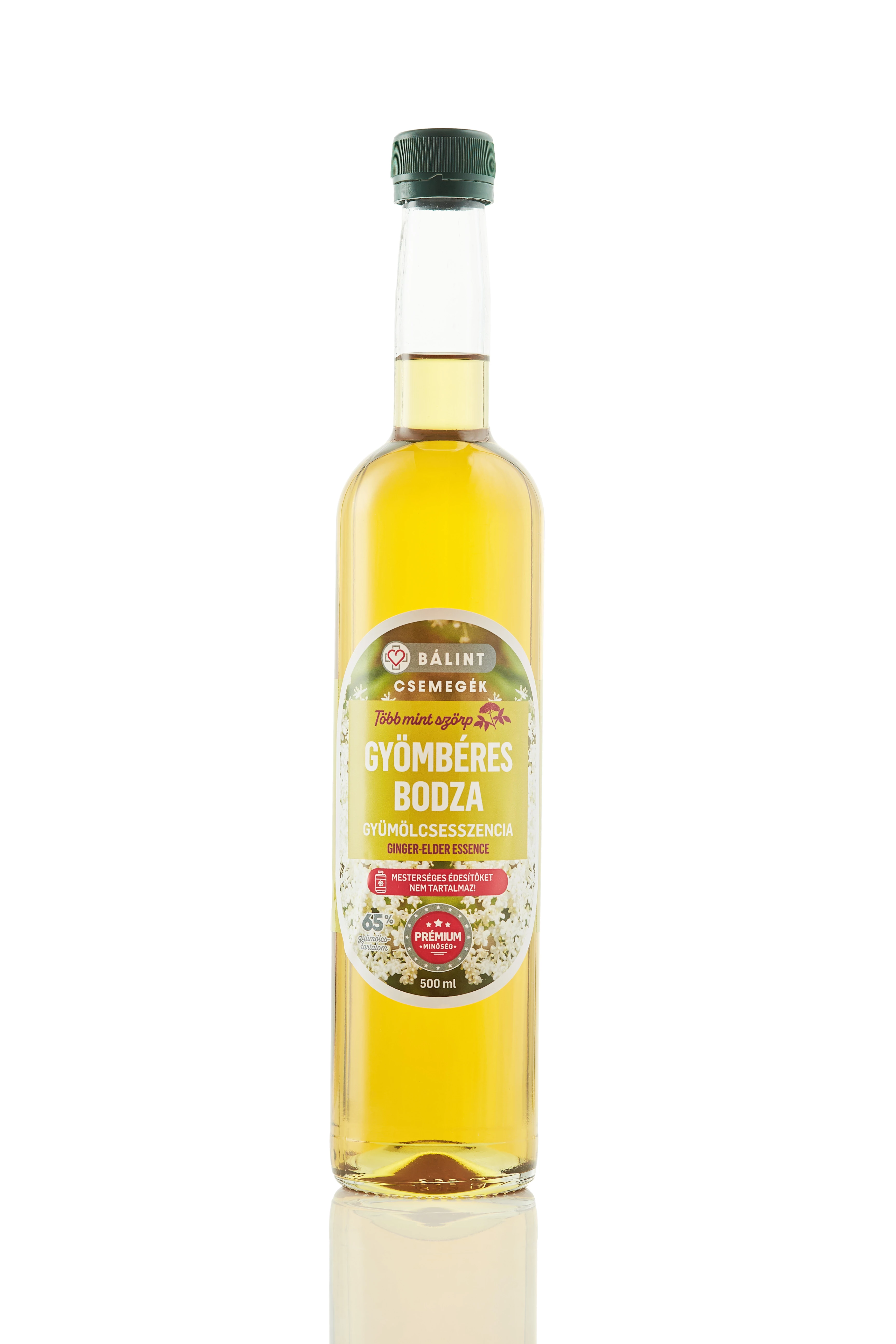 Bálint cseppek Zázvorovo-bazový sirup 500ml
