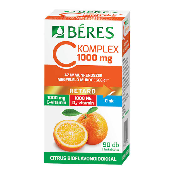 Béres Vitamín C 1000mg + Vitamín D3 2000NE tabletky 90ks