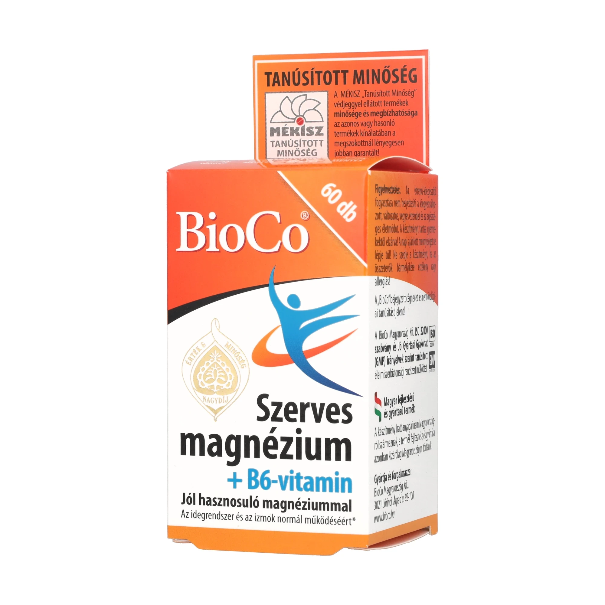Bioco Horčík a vitamín B6 tabletky 60ks