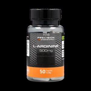 H&B L-arginín kapsuly 500mg 50ks