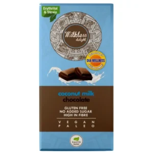 Health Market Mliečná čokoláda so sladilami 80g