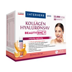 Interherb Beauty shot - Kolagén a hyalurón pomarančovou 14ks
