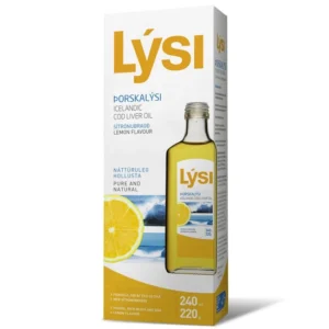 Lýsi Rybí olej z treščej pečene s citrónovou príchuťou 250ml