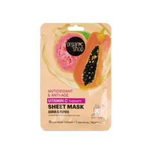 Organic Shop Bio Mask na tvár s anti-aging a papayou 1ks/25g