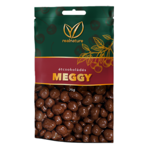 Real nature Horko-čokoládová višňa 75g