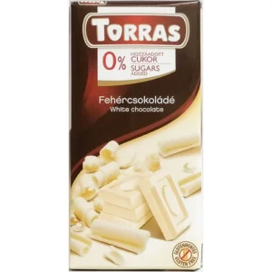 Torras Bezlepková biela čokoláda 75g