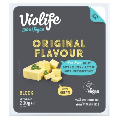 Violife Rastlinný blokový syr Natur 200g