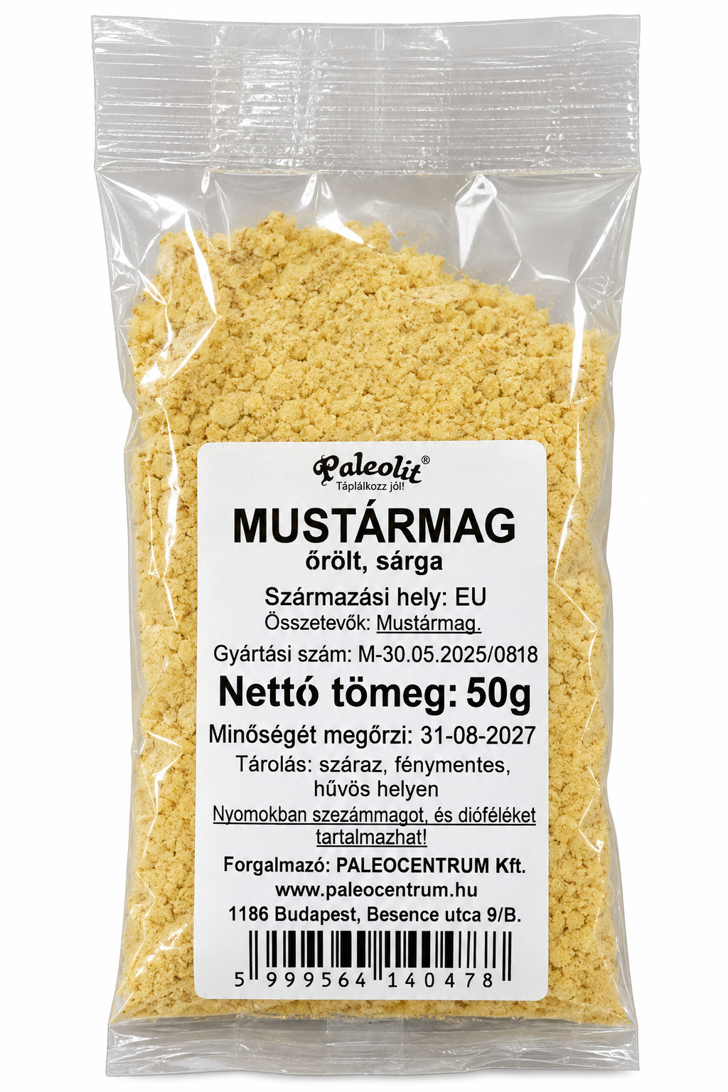 Paleolit Golden Crushed Mustard Seeds 50g