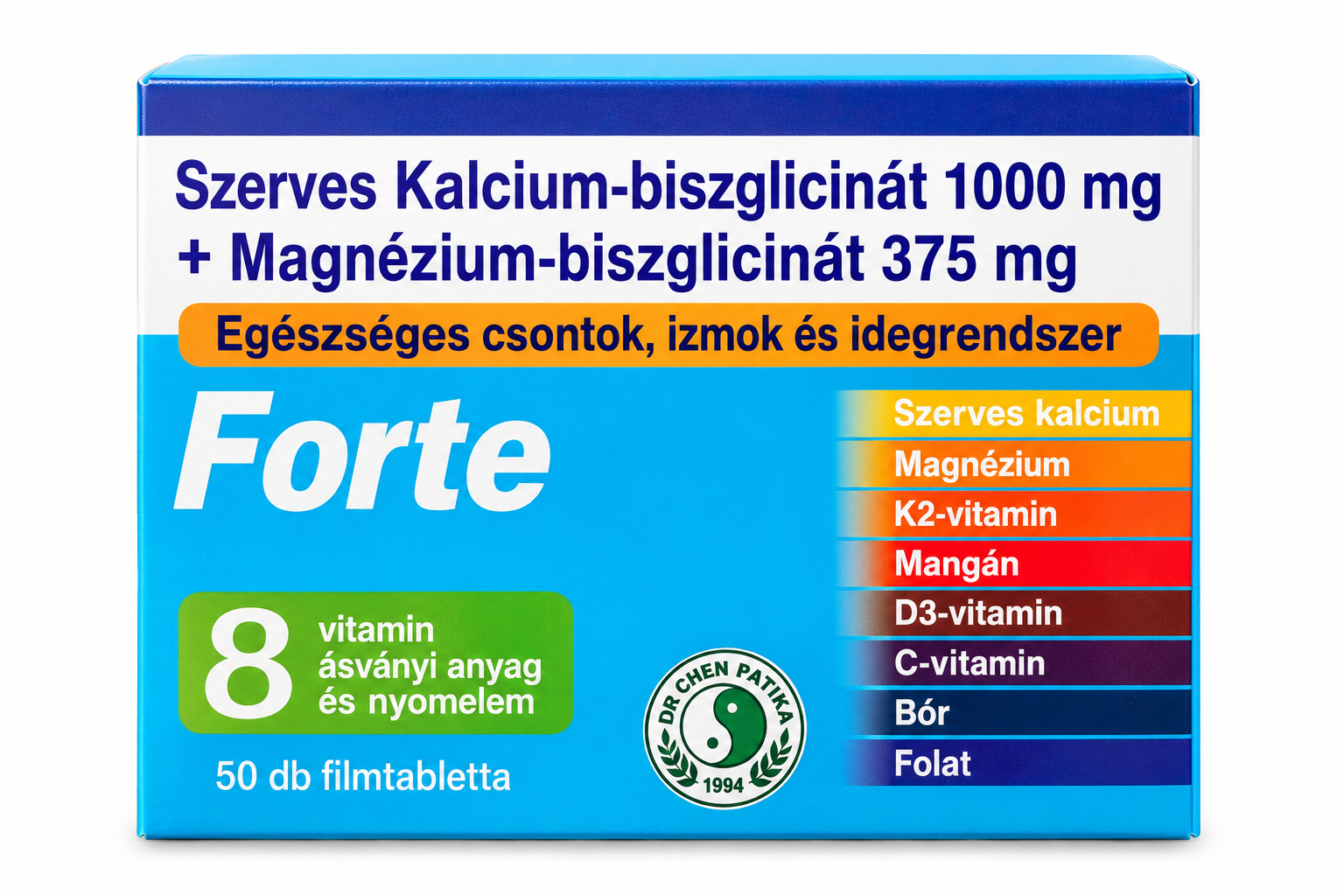 Dr.Chen Horčíkový komplex na svaly 50ks