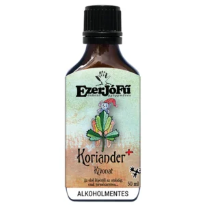 Ezerjófű Korianderové kvapky 50ml