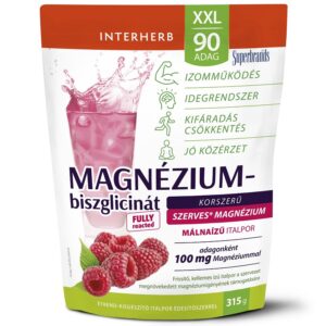 Interherb Horčíkový prášok a príchuťou malinou XXL 315g