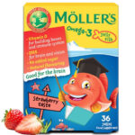 Möllers Žuvacý Omega 3 kapsuly pe deti 36ks