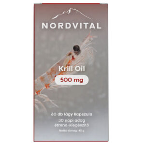 Nodvital krillolaj-kapszula 500 mg, 60 db